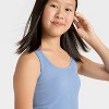 Girls' Seamless Crop Tank Top - All In Motion™ - 3 of 3