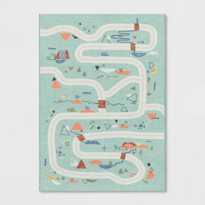 Image of 4'x5.6' Adventure Kids' Mat - Pillowfort™