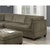 NicBex Modular Sectional 6pc Set L-Shaped Modular Sofa Bed Modern Including Couch 2x Corner Wedge 2x Armless Chairs and 2x Ottomans - 3 of 3