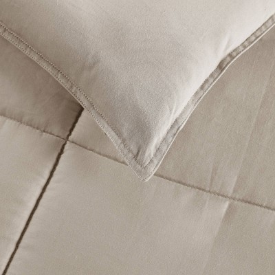 Madison Park 300 Thread Count Cotton Percale Luxury Down Alternative Comforter