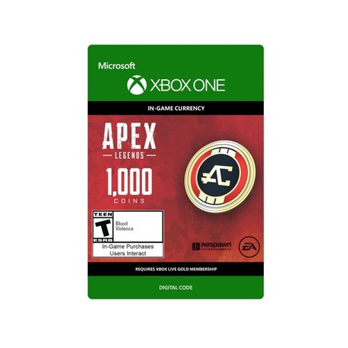Steken zuiverheid Absoluut Apex Legends: Coins - Xbox One (digital) : Target