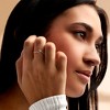 RS Pure by Ross-Simons Diamond Snake Bypass Ring in Sterling Silver - 2 of 4