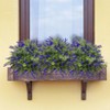 EcoSummer Artificial Lavender Plant with Stake, Faux Purple Flower Bush for Indoor & Outdoor Decor, Patio & Garden. - 4 of 4