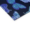 Jessica Molina Texas Butterflies Blue on Navy 30" x 20" Welcome Mat - Society6 - 3 of 3