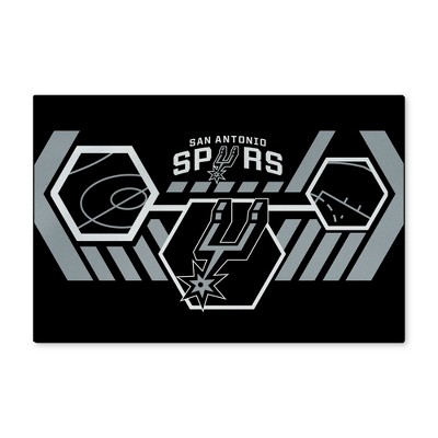 NBA San Antonio Spurs Agile Washable Rug 20 x 32 Inches