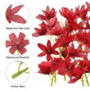 Unique Bargains Wrinkle Resistant Natural Look Home Decoration Artificial Orchid Flower - 4 of 4