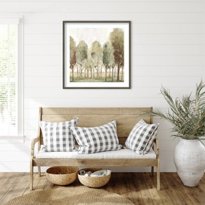 Amanti Art Silent Fall Trees I by Eva Watts Framed Wall Art Print - 1 of 4
