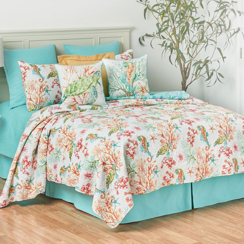 C&F Home Chandler Cove Cotton Quilt Set  - Reversible and Machine Washable, 3 of 8