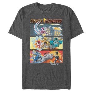 Men's Power Rangers Comic Strips T-Shirt - 1 of 4