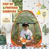 Hearth & Harbor Kids Camping Play Set - 17PC Kids Camping Set with Pop Up Tent, Campfire & Camping Toys - Kids Adventure Kit for Christmas - 2 of 4