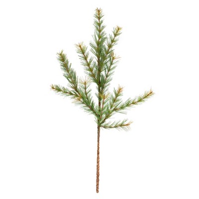 Melrose 30" Brown and Green Pine Artificial Christmas Spray