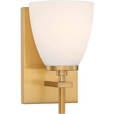 Possini Euro Design Possini Euro Pell 8 1/2" High Brass Wall Sconce