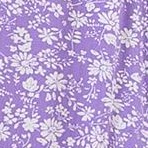 purple white floral print