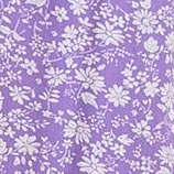 purple white floral print
