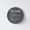 Emma and Oliver Round Wall Mounted Magnetic Chalkboards with Eraser and Chalk - 2 of 4