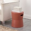 Dijera 16" Garden Stool - ACS4599 - Indoor/Outdoor - Safavieh - 2 of 4