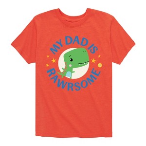 Boys' - Fisher-Price - My Dad Is Rawrsome Short Sleeve Graphic T-Shirt - 1 of 4