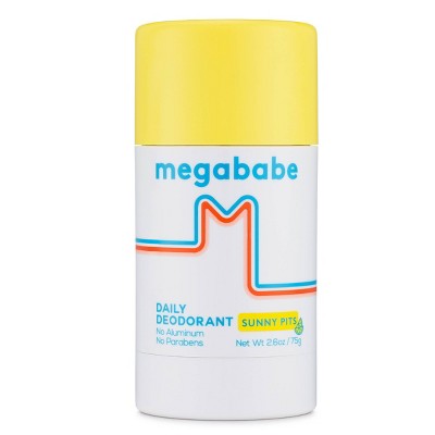 Megababe Sunny Pits Daily Deodorant - 2.6oz