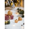 Dexmalle Set of 6 Glass Decorative Hanging Ball Christmas Tree Ornaments - 3 of 4