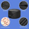 4FT Velvet Bean Bag Chair with Shredded Foam, Large Bean Bag Couch with Removable Cover for Living Room, Bedroom, Dorm - 4 of 4