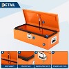 Heavy Duty Steel Truck Bed Tool Box with Lock, Waterproof Metal Toolbox for Truck, Pickup, RV & Trailer - 4 of 4