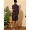 Lars Amadeus Men's Color Block Hawaiian Summer Printed Shorts and Shirt Set 2 Pieces - 3 of 4