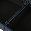 67" Modular Sectional Sofa Bed with Storage Seat & Faux Double-Layer Cushions - 4 of 4