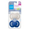 Mam Matte Original Unprinted Pacifier 6+ Months - Unisex - 2pc : Target