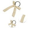 Unique Bargains Fashion Solid Bow Ribbon Hair Elastic Band 1 Pc - 3 of 4