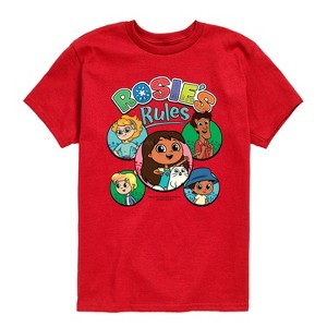 Boys' - Rosie's Rules - Rosie And Friends Short Sleeve Graphic T-Shirt - 1 of 3