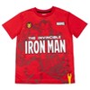 Marvel Avengers Captain America Hulk Thor Iron Man T-Shirt and Mesh Shorts Outfit Set Toddler to Big Kid - 3 of 4