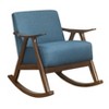 Sapphtopaz Accent Chair Wood Frame Upholstered Modern Home Furniture Lounge Chair Living Room Chair Comfy Chair for Living Room - 4 of 4