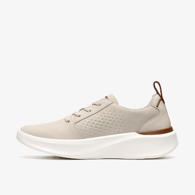 Clarks Mens Solevana Style Off White Shoes 12 Wide — фото 3