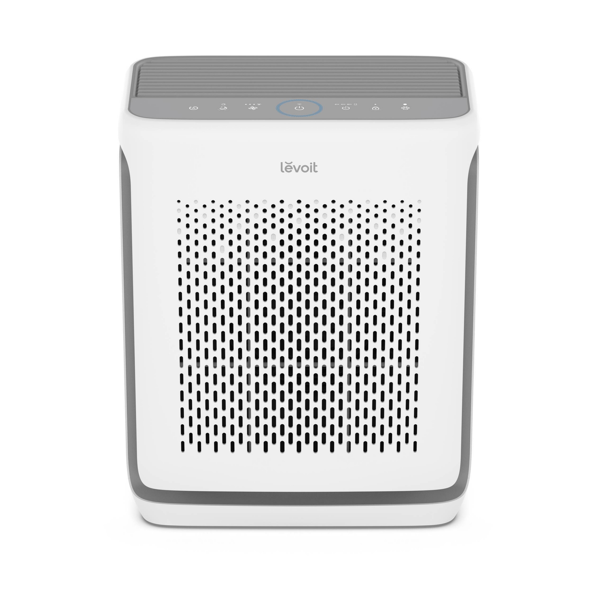 LEVOIT Vital 200S-P Air Purifier for Home with Pet Mode for Pet Hair and Dander Control Sleep Mode White Gray