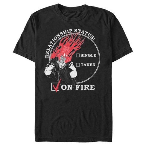 Men's Hercules Hades Valentine's Day Status, On Fire! T-shirt : Target