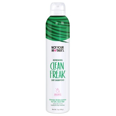 Not Your Mothers Clean Freak Unscented Refreshing Dry Shampoo - 7oz ...