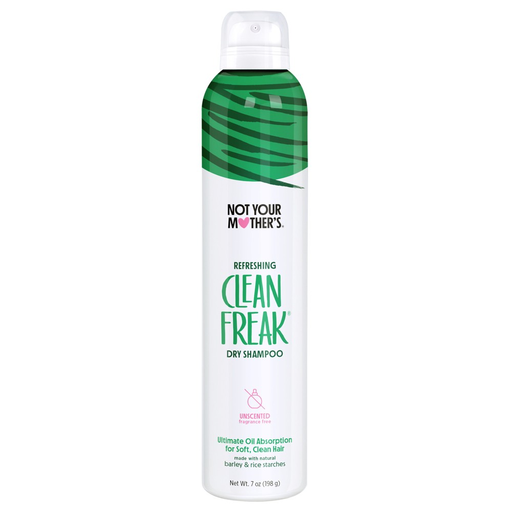 Photos - Hair Product Not Your Mother's Clean Freak Unscented Refreshing Dry Shampoo - 7oz