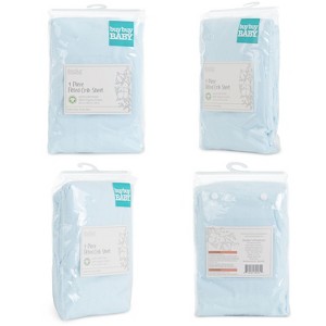 buybuy BABY by Evolur 1 Piece Full Size Crib Fitted Sheet - 1 of 4