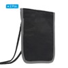 Unique Bargains Waterproof Passport Holder Travel Neck Wallet for Women Men 2 Pcs - 3 of 4