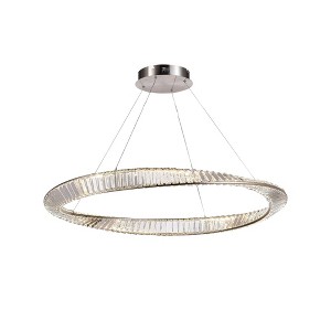 Artcraft Lighting Stella 1 - Light Pendant in  Satin Nickel - 1 of 4