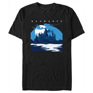 Men's Harry Potter Hogwarts at Night T-Shirt - 1 of 4