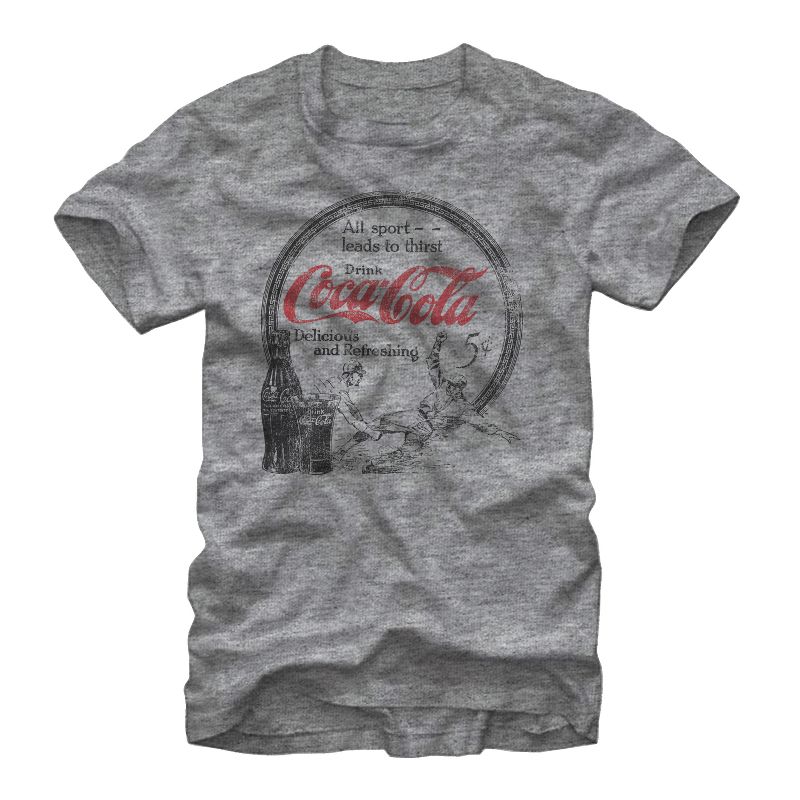 Men's Coca Cola All Sport Leads to Thirst T-Shirt, 1 of 5