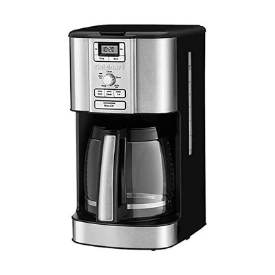  Cuisinart 14 Cup Brew Central 24 Hour Programmable Drip Coffee Maker with Glass Carafe (Manufacturer Refurbished) 