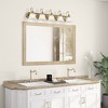 Livex Lighting Belmont 5 - Light Vanity in  Antique Brass - 2 of 4
