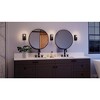 Urban Ambiance Luxury Traditional Wall Sconce 7.75''H x 4.5''W,  Midnight Black Finish,  Esperance Collection, UHP4154 - 2 of 4