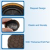 Unique Bargains Rubber Furniture Protectors with Felt Bottom Non-Slip Floor Pads 4 Pcs - 3 of 3