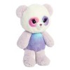 Aurora Small Grape Swirl Panda Sweet Pop Colorful Stuffed Animal Purple 9" - 4 of 4
