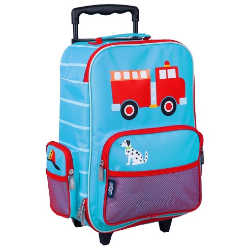 Wildkin Kids Rolling Suitcase Luggage (Dinosaur Land)