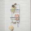 Over The Door Round Wire Shower Caddy Matte Satin - Made By Design™ : Target