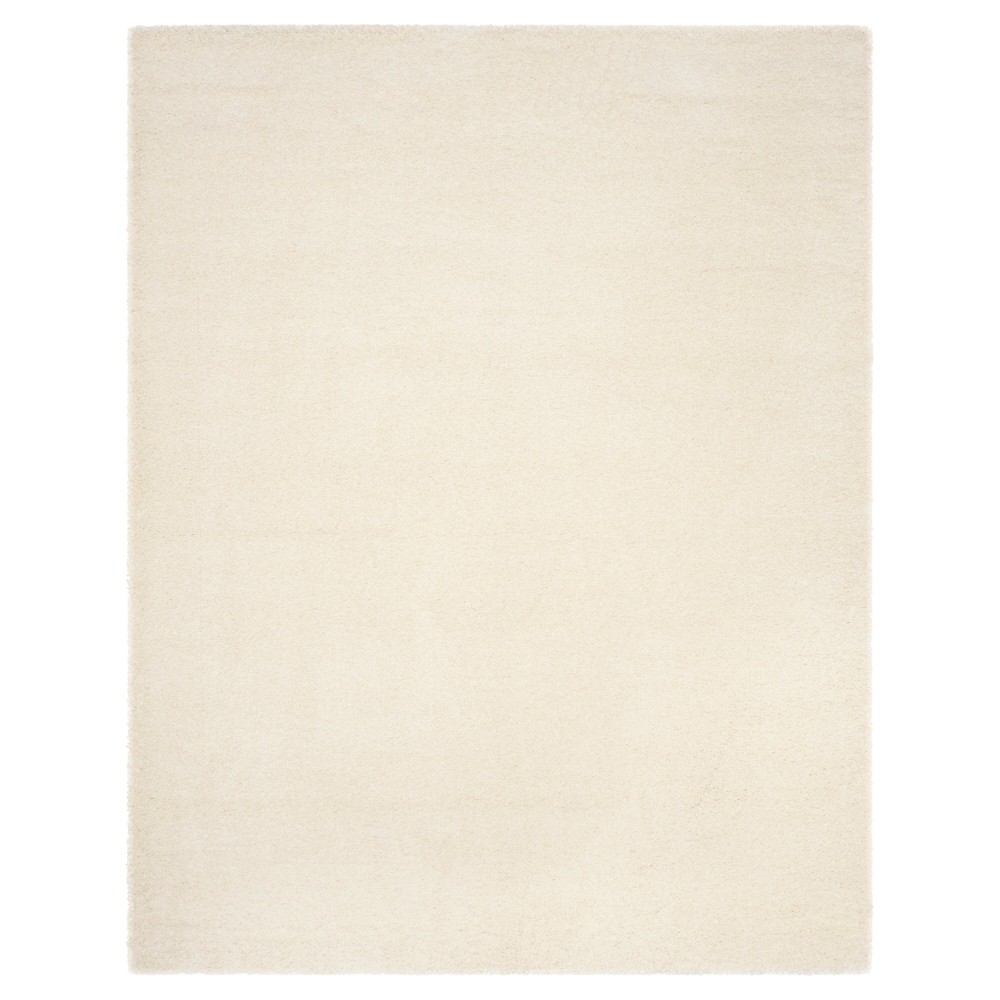 White Solid Loomed Area Rug - (5'1inx7'6in) - Safavieh